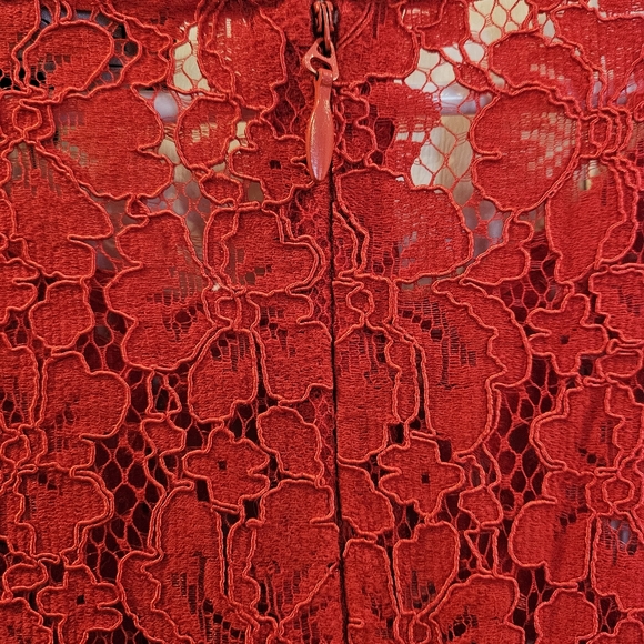 Eloquii red lace plus size dress NWT - Picture 8 of 9